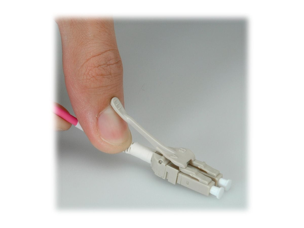 ROLINE LWL-Kabel 50/125um OM4 LC/LC Low-Loss-Stecker 7m Anschlussansicht