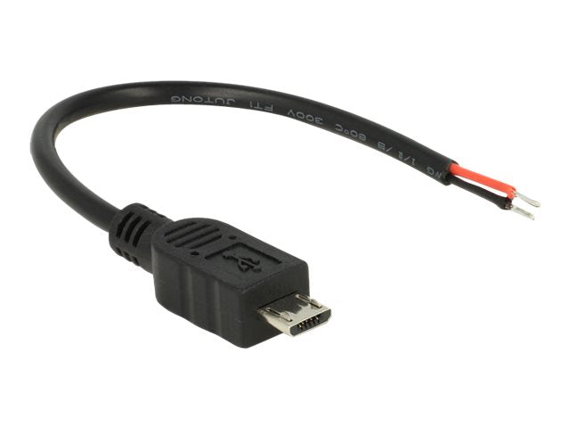 DELOCK Kabel USB 2.0 Micro B Stecker Vorderansicht