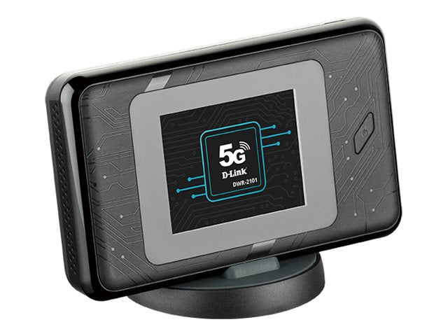 D-LINK DWR-2101 5G LTE Wi-Fi 6 AX1800 Mobile Hotspot mit LCD-Display