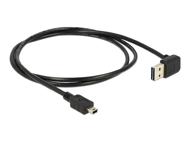 DELOCK Kabel EASY USB 2.0-A oben/unten gewinkelt - Vorderansicht