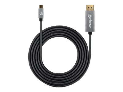 MANHATTAN 8K 60Hz USB-C to DisplayPort 1.4 Adapter Cable 2m - Vorderansicht