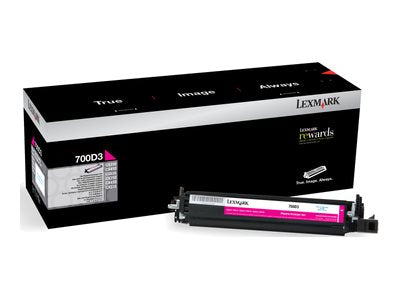 LEXMARK 700D3 Entwickler magenta Seitenansicht