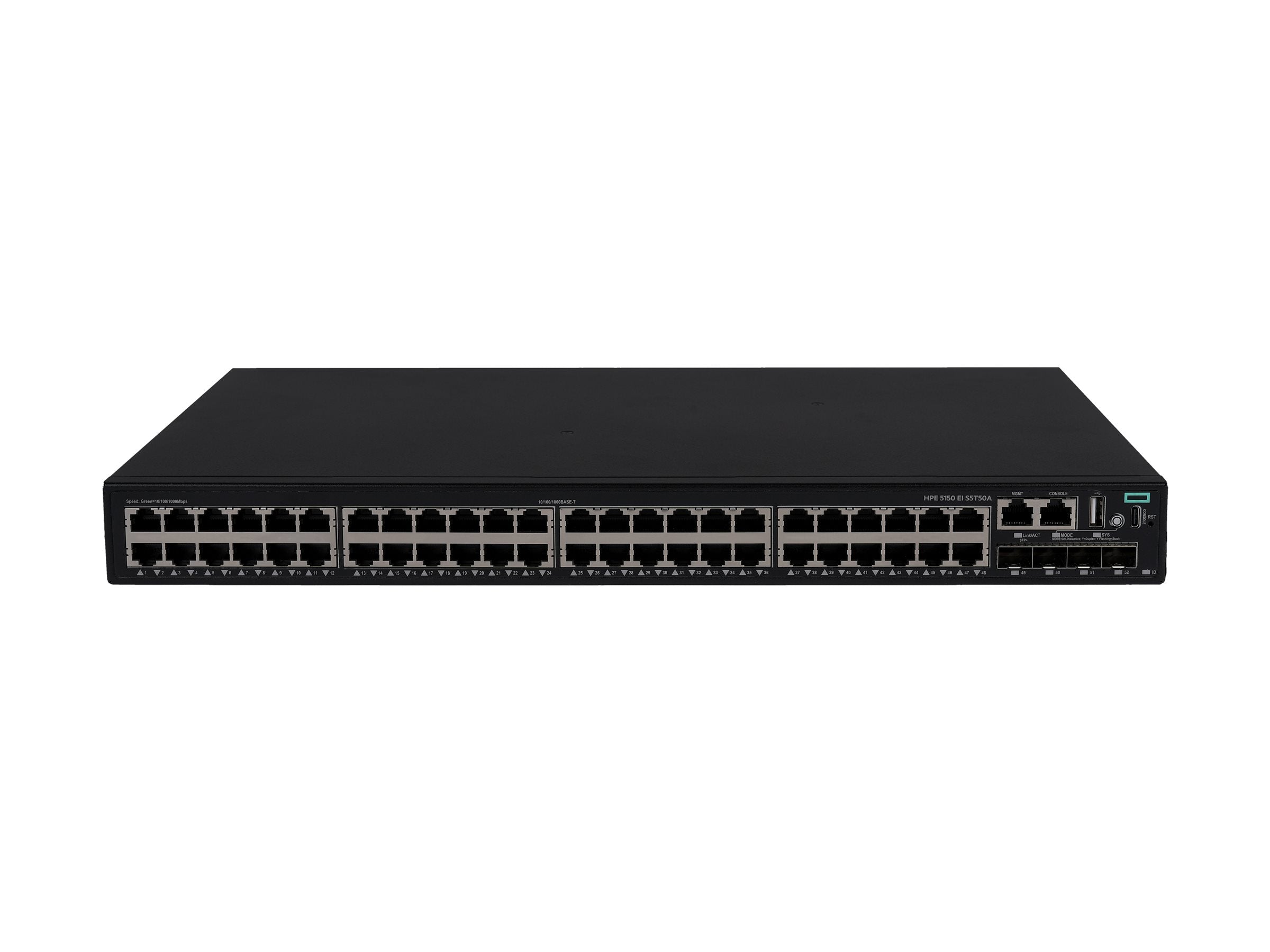 HPE Networking Comware Switch 48p 10M/100M/1G 4p SFP+ 1G/10G 5150EI EU en