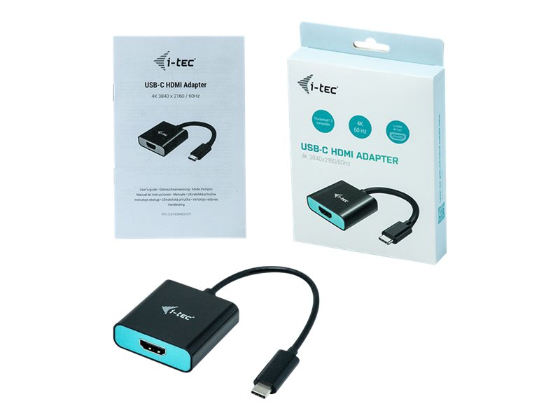 I-TEC USB C auf HDMI Adapter Detailansicht