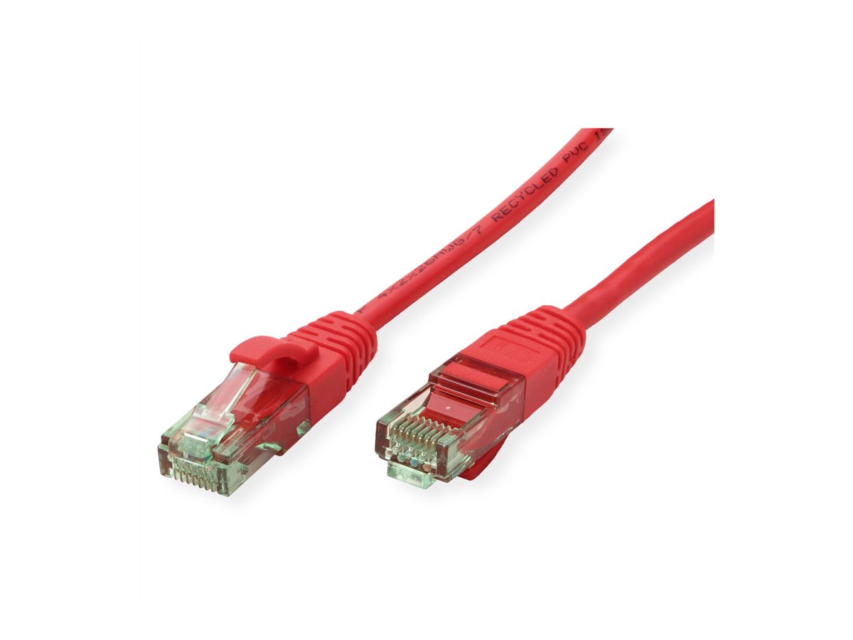 ROLINE RM Patchkabel Kat.6A UTP rot 15m - Verpackung