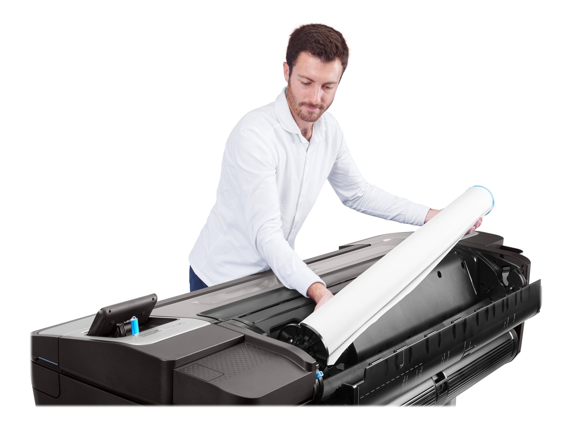 HP DesignJet T1700dr 44-in PS Printer Vorderansicht