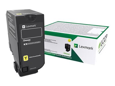 LEXMARK PB Toner yellow 3K Vorderansicht