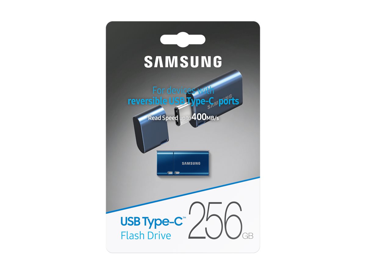 SAMSUNG USB Type-C 256GB USB-Flash-Laufwerk Seitenansicht