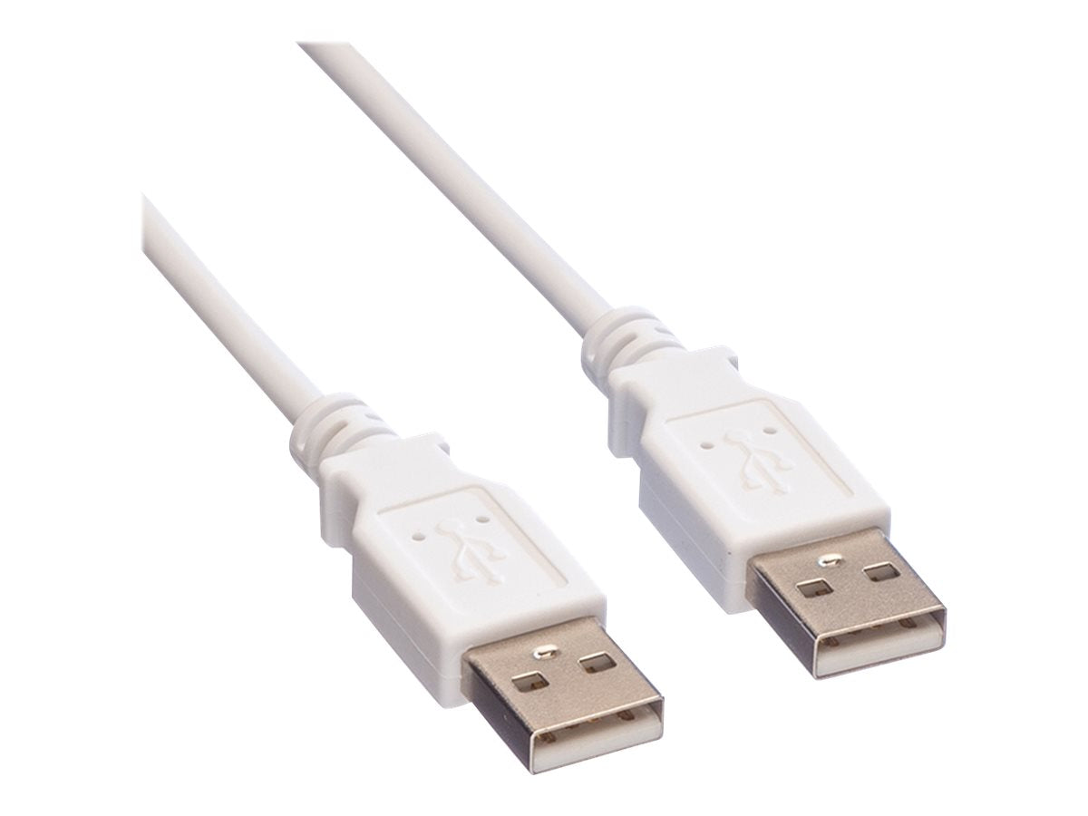 VALUE USB 2.0 Kabel Typ A-A weiss 0,8m Verpackung