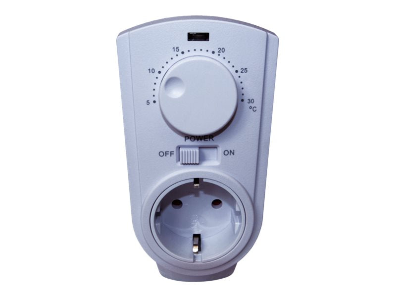 BACHMANN Powersocket-Thermo Serie 8141 Thermostat Vorderansicht
