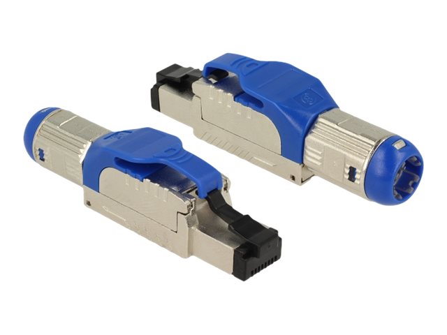 DELOCK RJ45 Stecker feldkonfektionierbar Cat.8 Metall