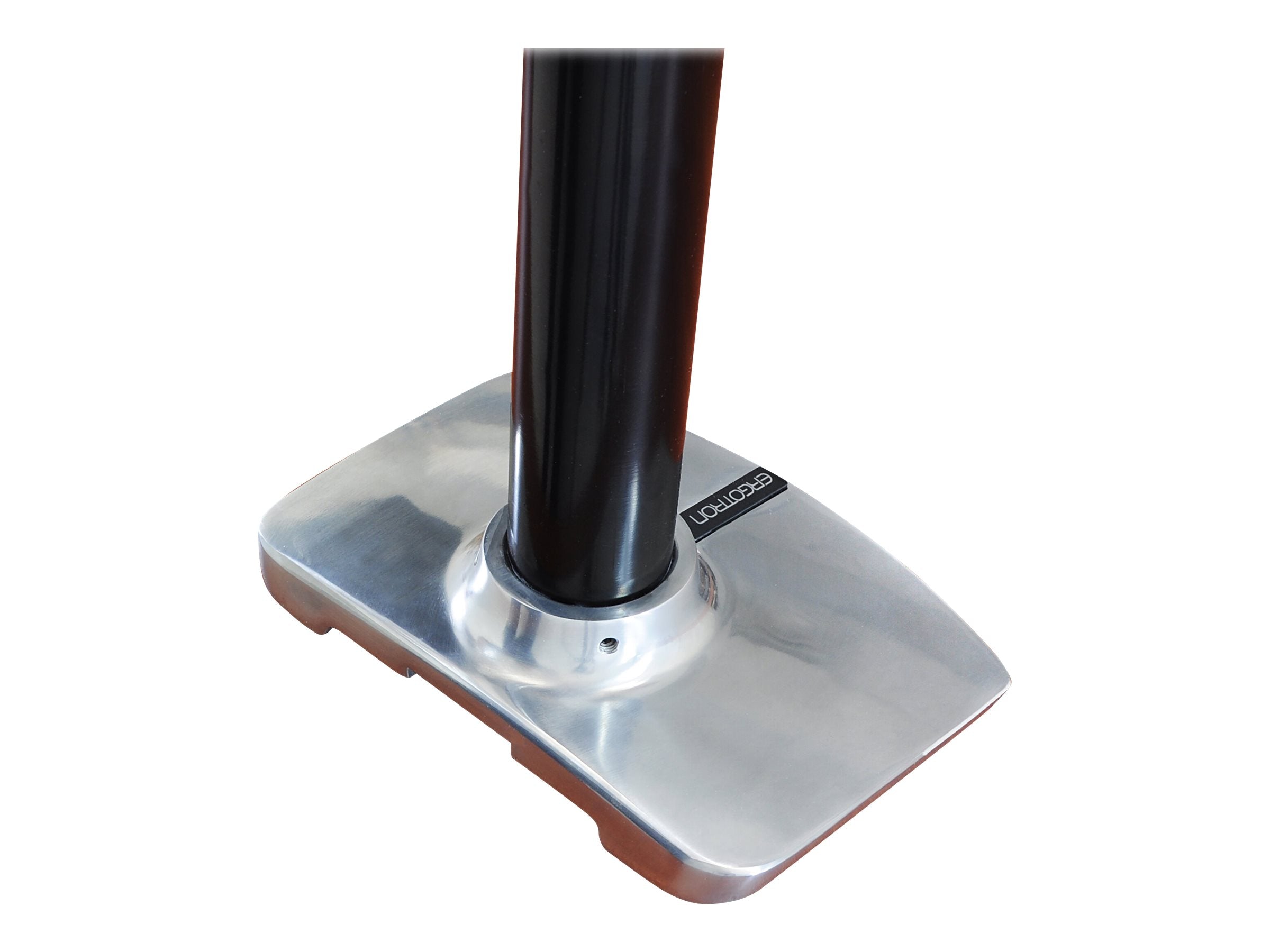 Detailansicht der Montagekomponenten des ERGOTRON LX HD Sit-Stand Desk Mount LCD