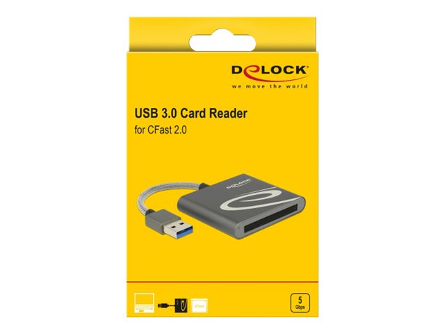 DELOCK USB 3.0 Card Reader Verpackung