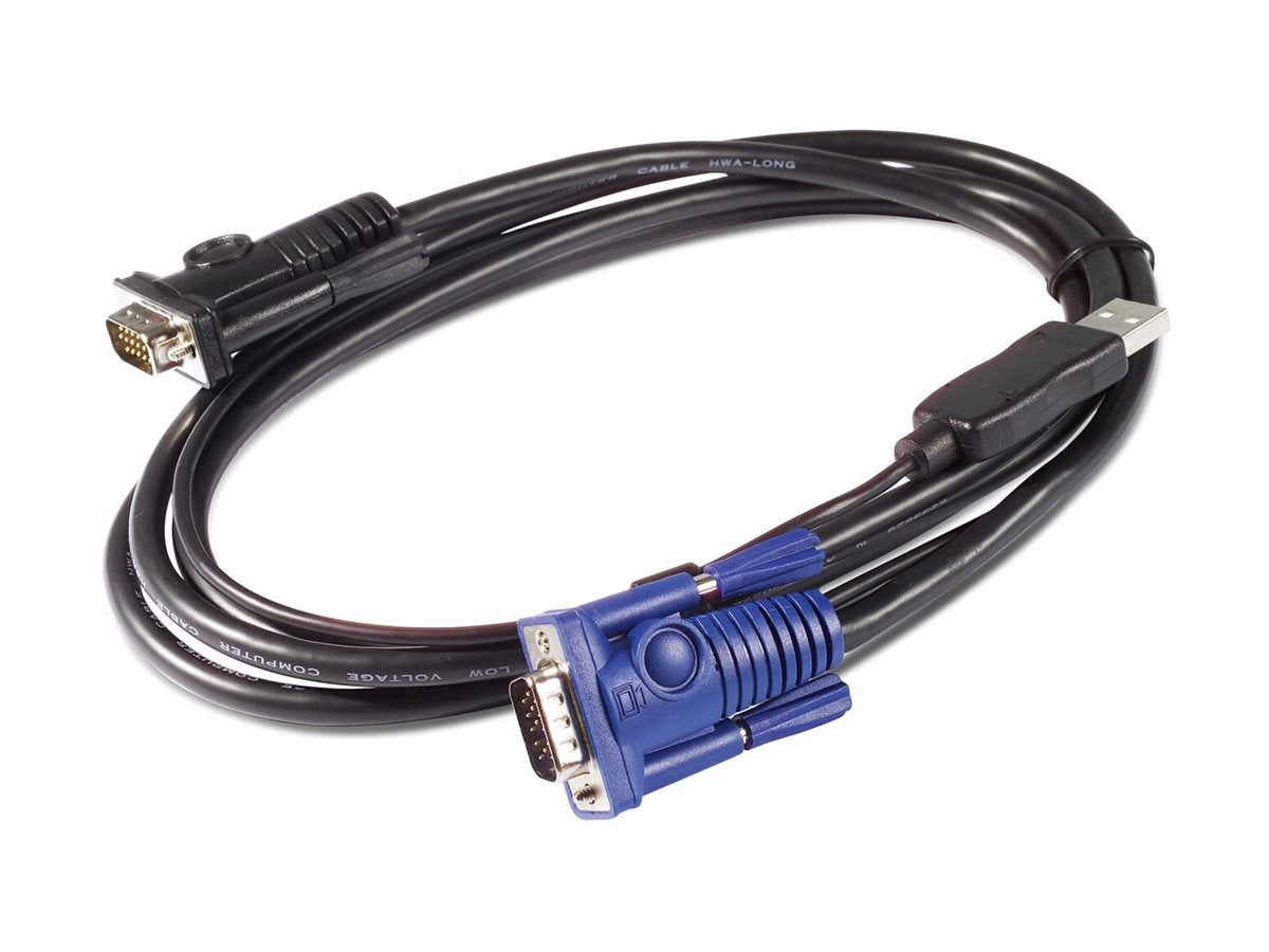 APC KVM USB Kabel 7,6m - Vorderansicht