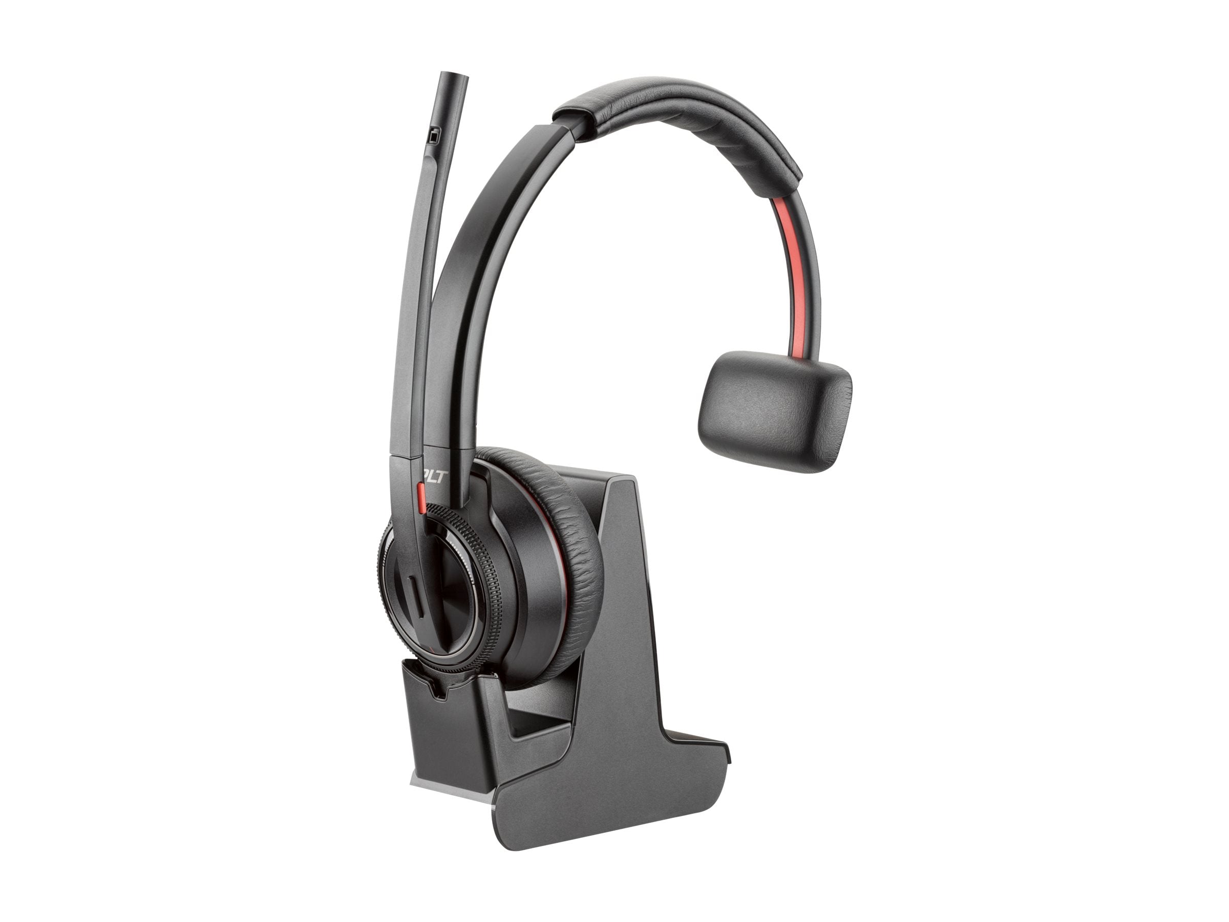 HP Poly Savi 8210 UC DECT USB-A Headset Seitenansicht