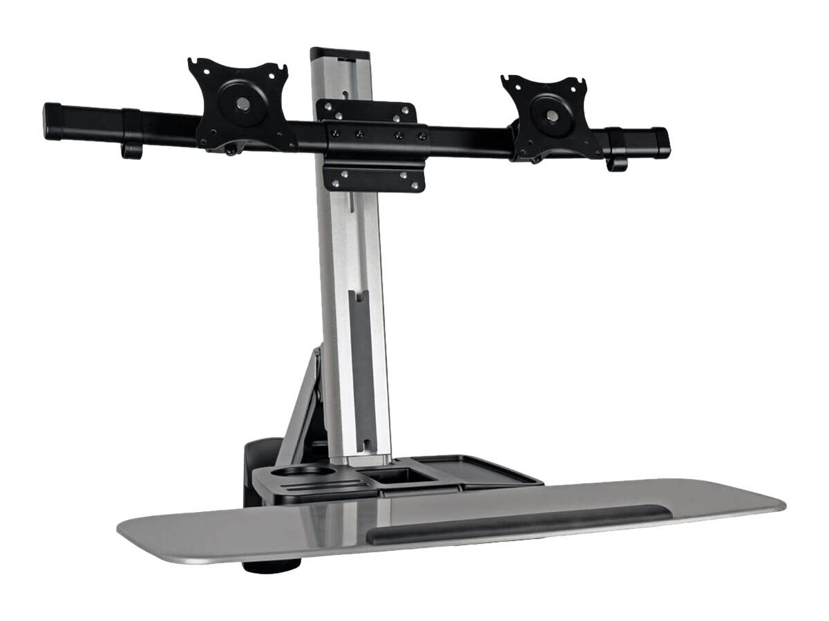 EATON TRIPPLITE Universal Dual-Monitor Mount Adapter Montagebeispiel