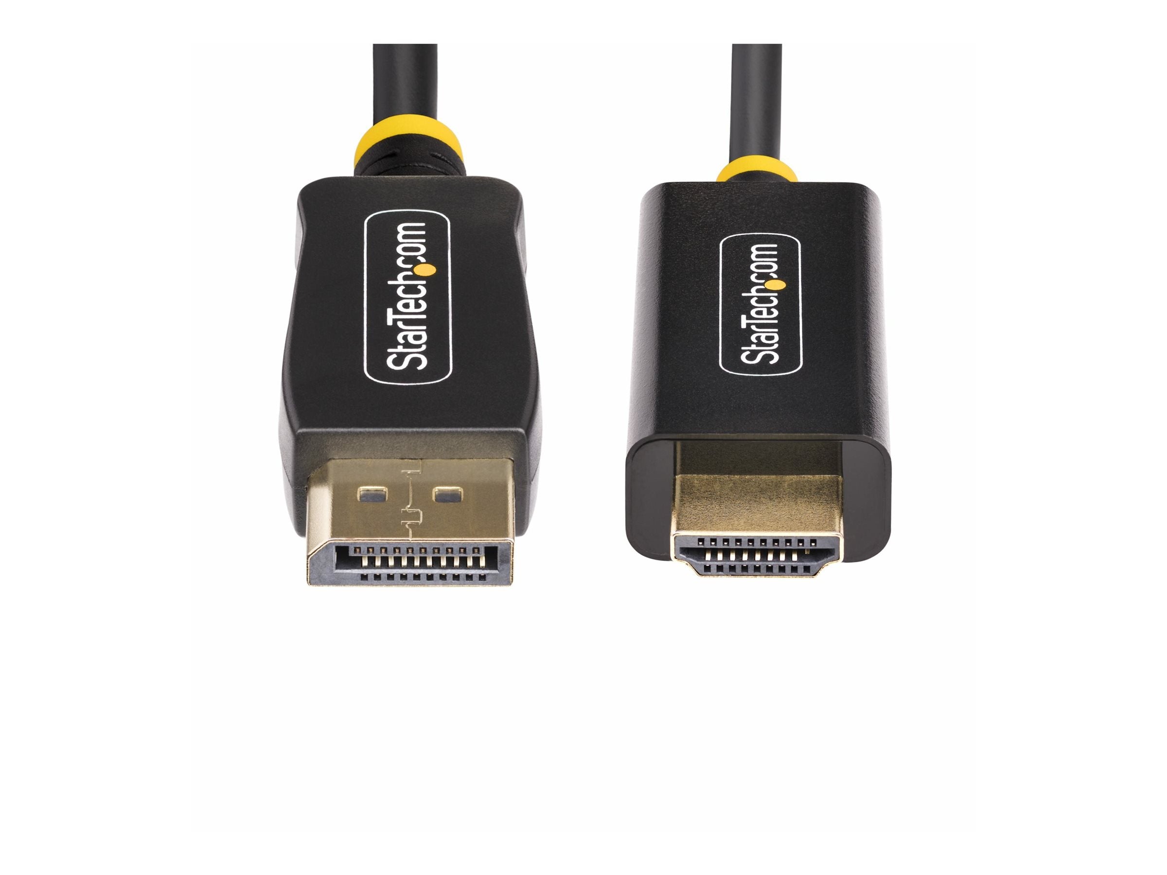 STARTECH.COM 2m DisplayPort to HDMI Adapter Cable 4K 60Hz with HDR DP to HDMI 2.0b Active Video Converter DisplayPort Desktop