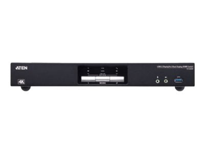 ATEN CS1942DP 2-Port USB 3.0 4K DP KVM - Vorderansicht