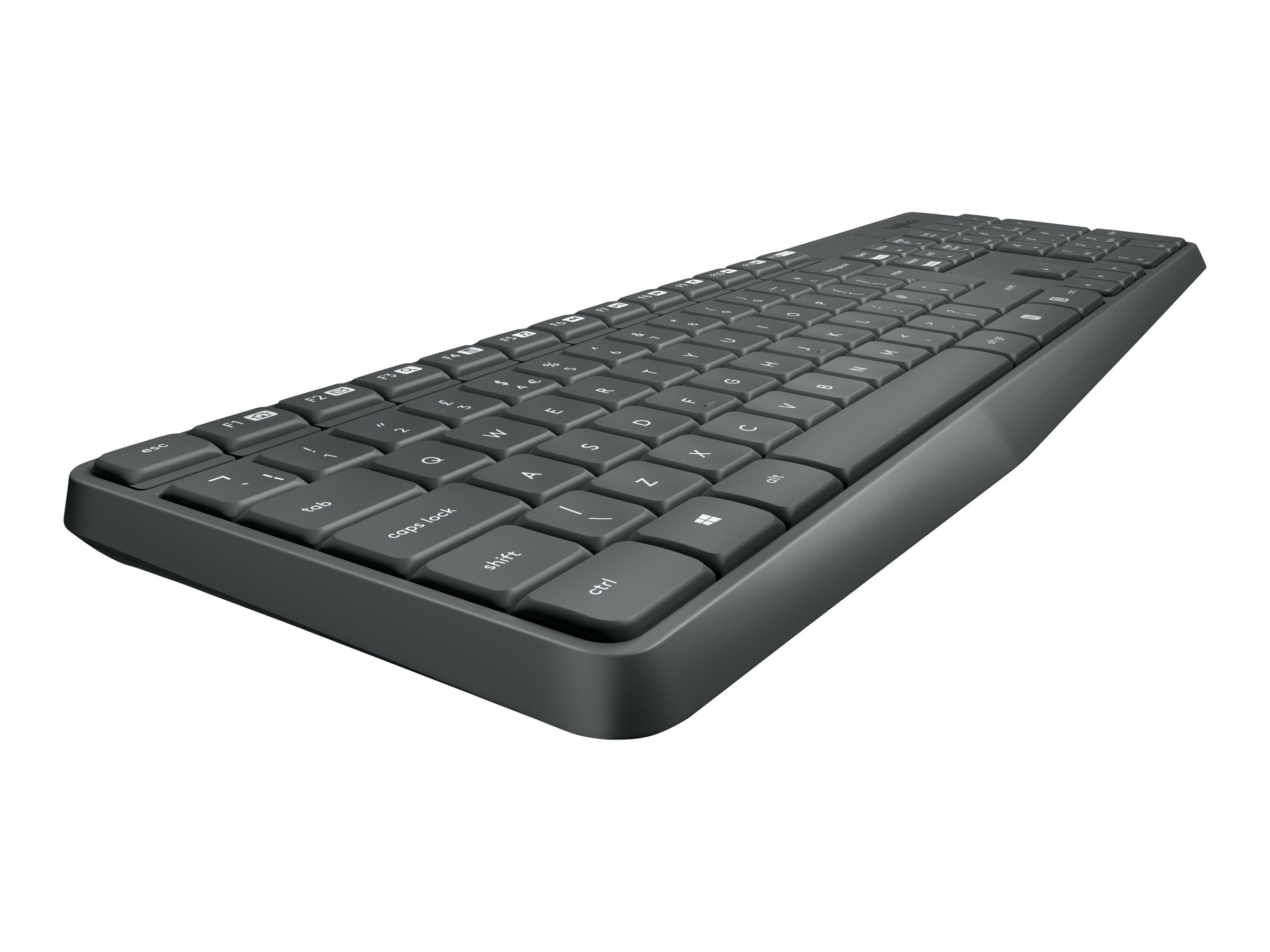 LOGITECH MK235 Wireless Keyboard and Mouse Combo Seitenansicht