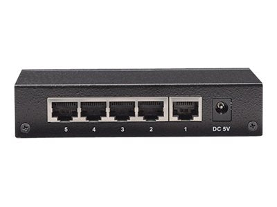 INTELLINET 5Port Gigabit Ethernet Switch Seitenansicht