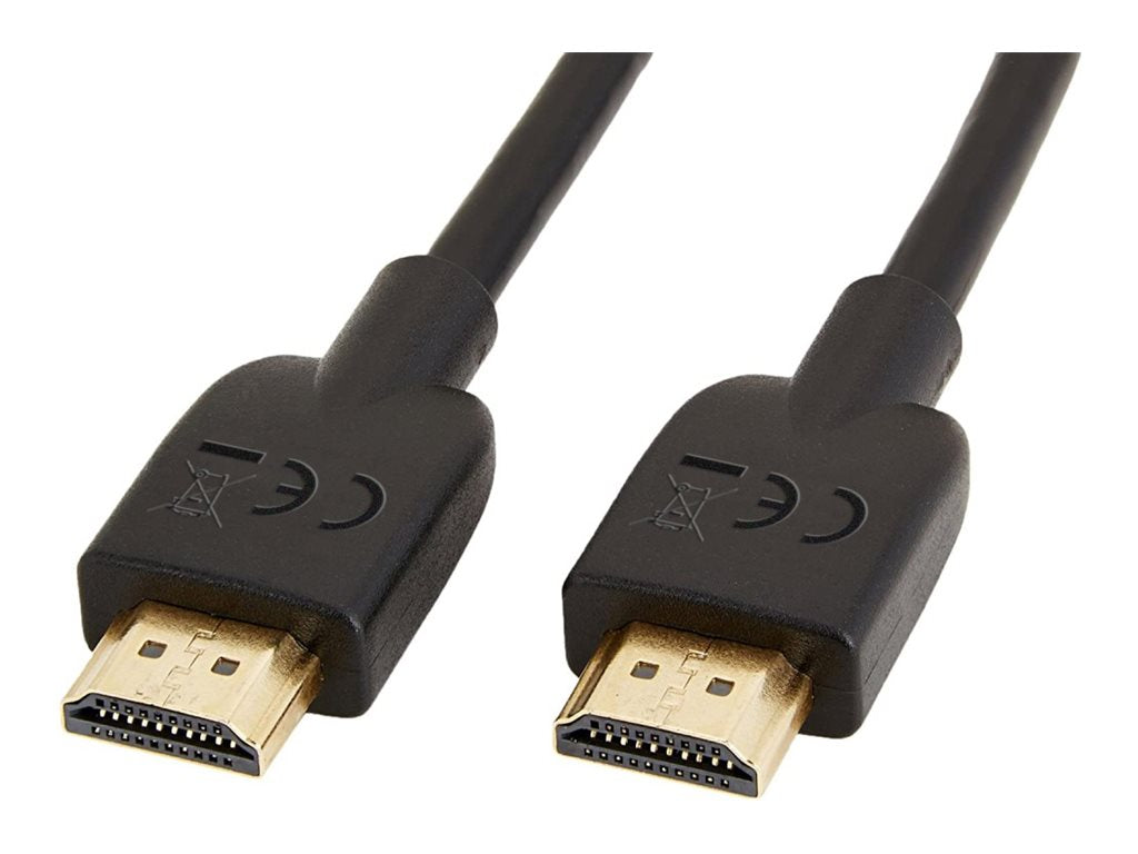 TECHLY HDMI 4K 60Hz High Speed Anschlusskabel mit Ethernet schwarz 2m - Vorderansicht
