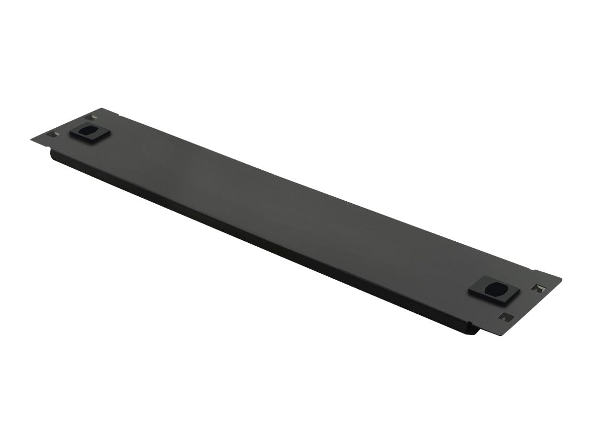 ROLINE 48,26cm 19Zoll-Blindplatte Snap-in 2 HE Vorderansicht