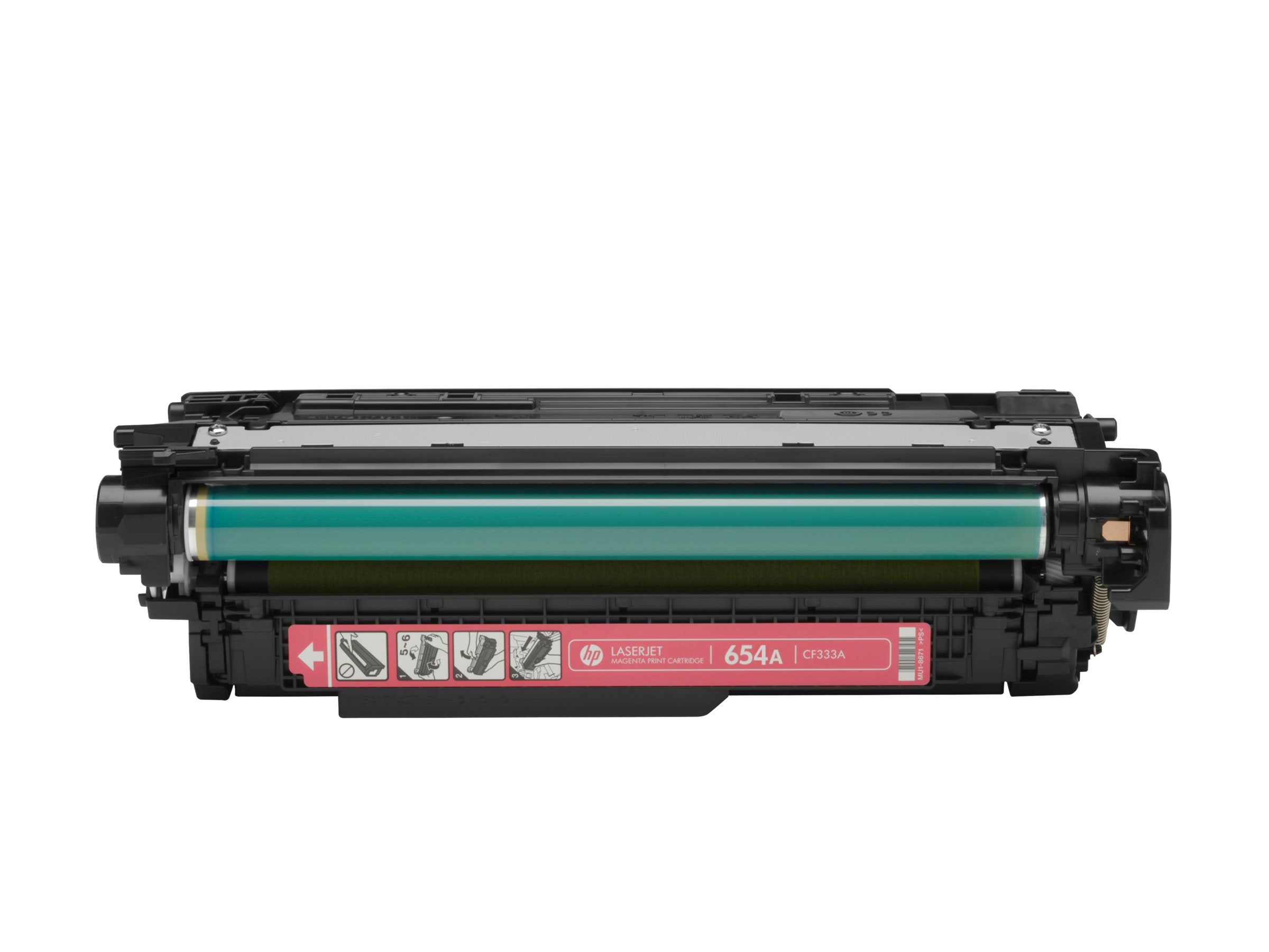HP 654A Original Toner magenta Verpackung