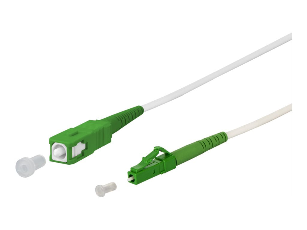METZ CONNECT OpDAT Patchcable SC-S/LC-S OS2 15m - Vorderansicht
