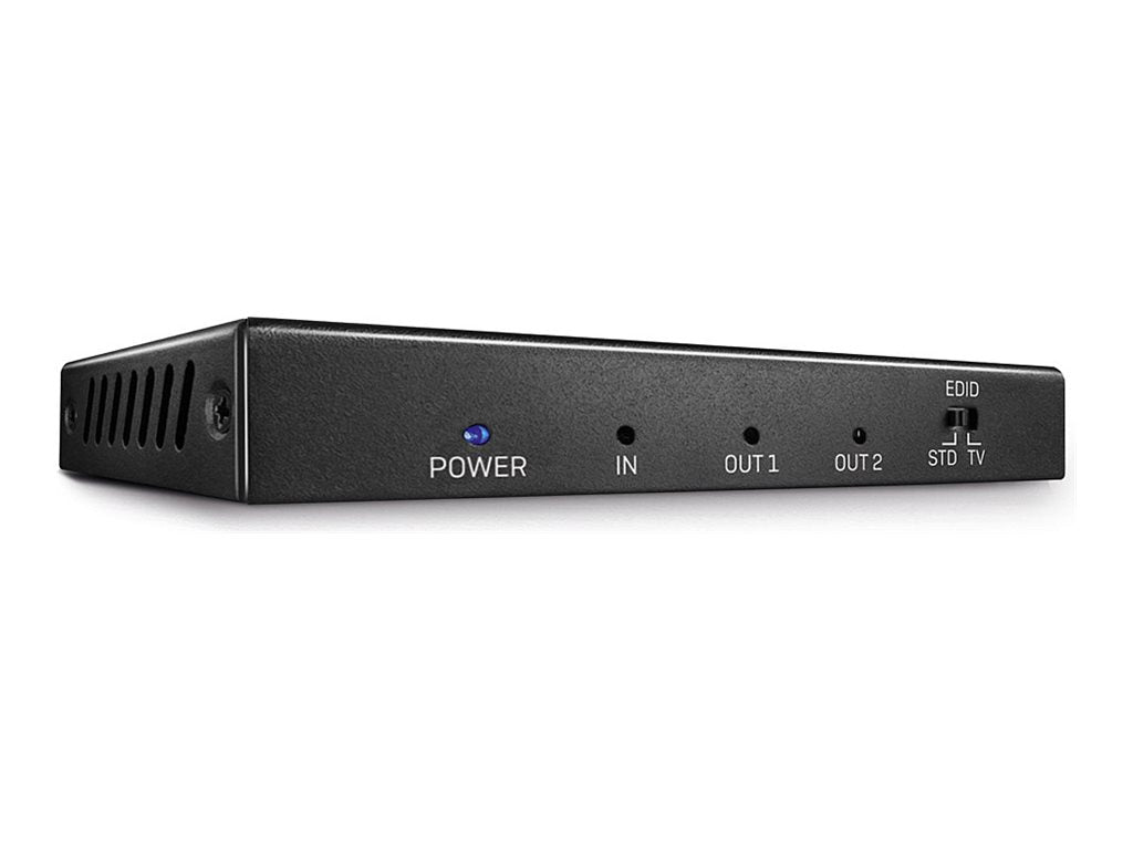LINDY 2 Port HDMI 18G Splitter Vorderansicht