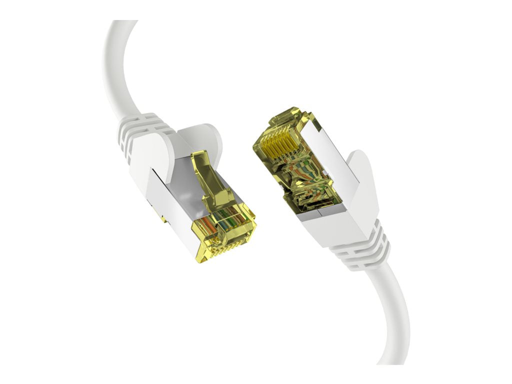 EFB Netzwerkkabel CAT6a S/FTP PIMF 10 Gigabit Ethernet Kupfer 15m weiss