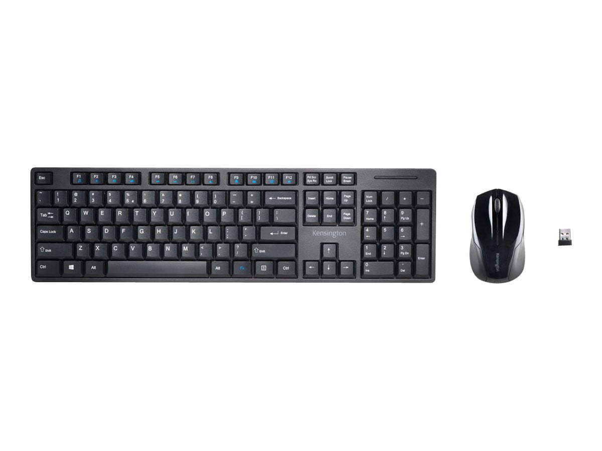 KENSINGTON Pro Fit flaches kabelloses Desktop Set - Detailansicht Tastatur