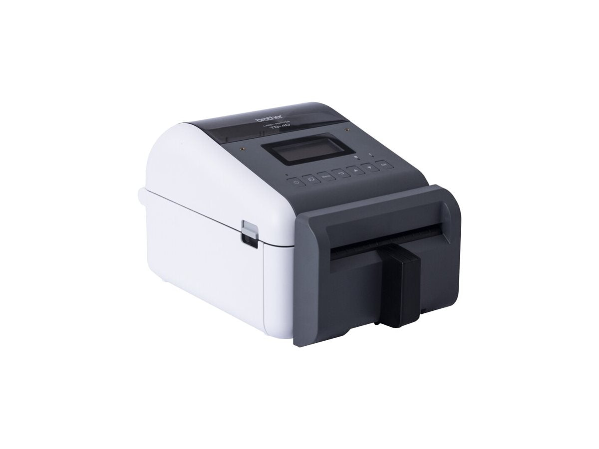 BROTHER TD4550DNWBF 4inch 300dpi Linerless Desktop Printer - Vorderansicht