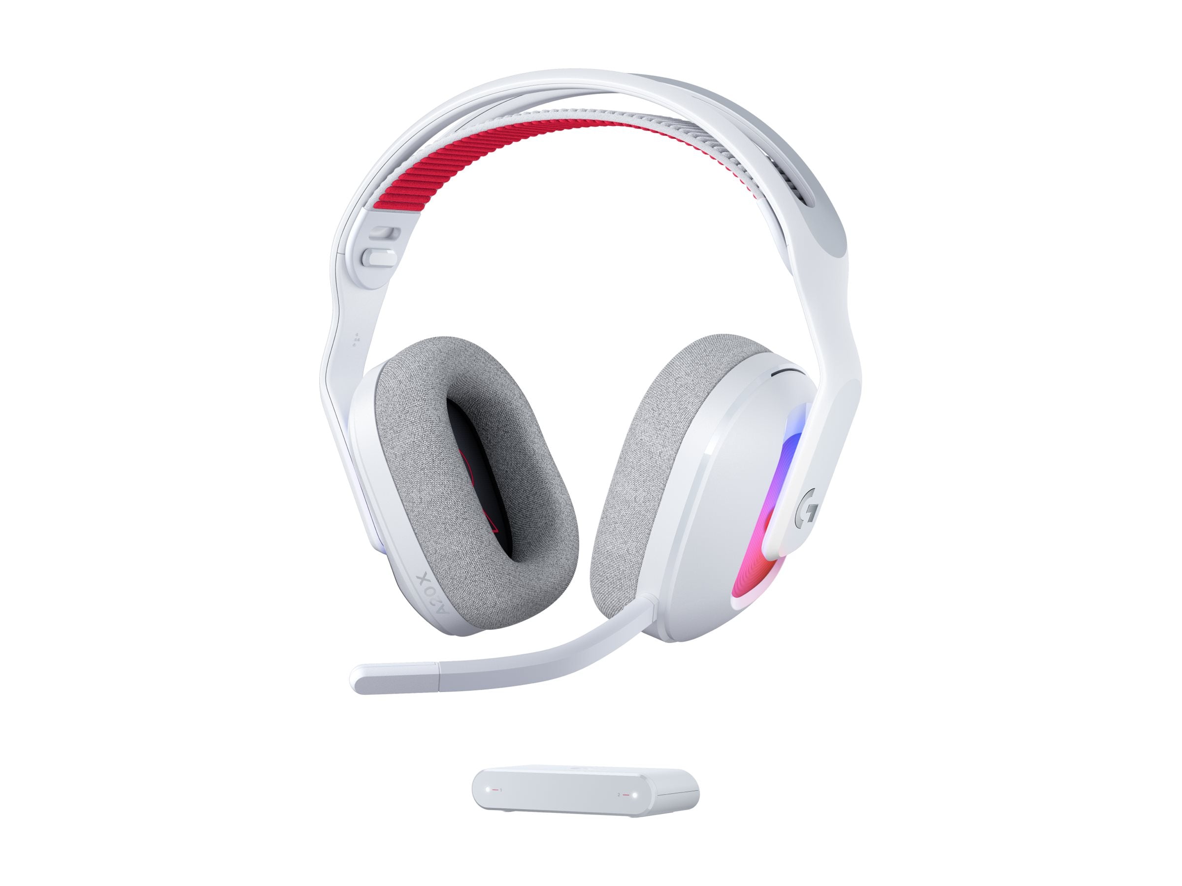 LOGITECH A20 X Headset White seitliche Ansicht