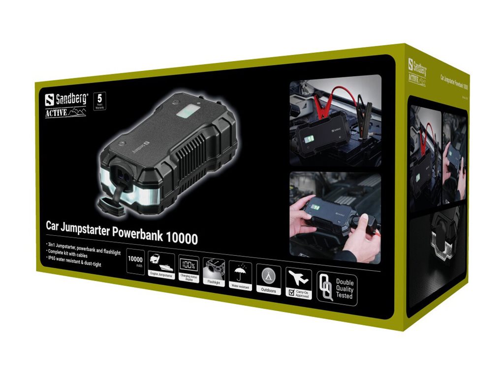 SANDBERG Car Jumpstarter Powerbank 10000 Verpackung