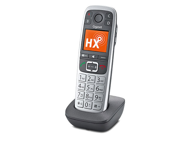 GIGASET E560HX platin Grosstastentelefon Vorderansicht