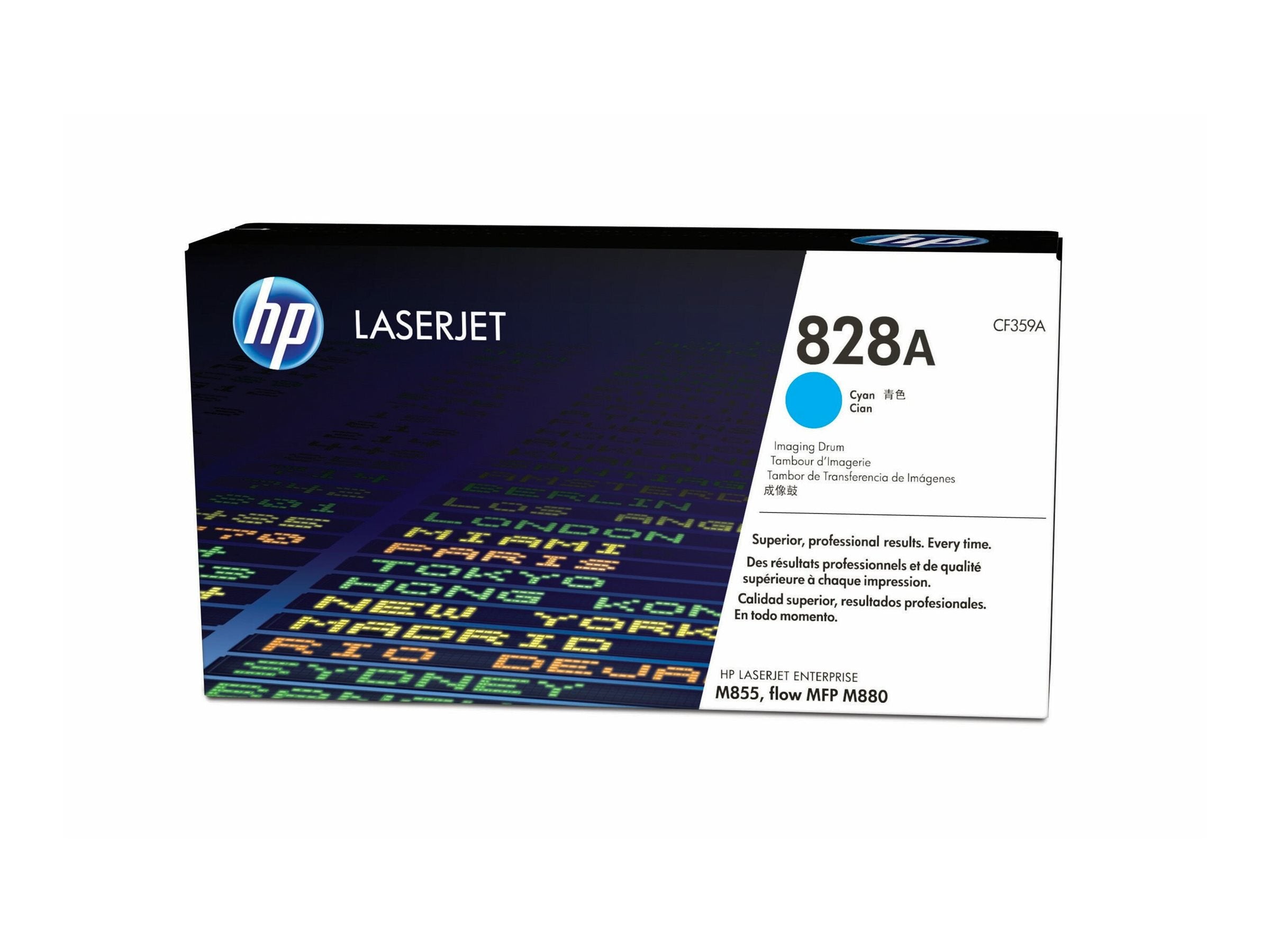 HP 828A original imaging drum CF359A cyan Verpackung
