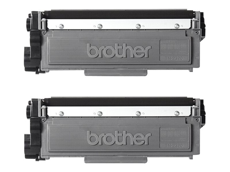 BROTHER TN2320 TWIN-pack Tonerpatronen Seitenansicht