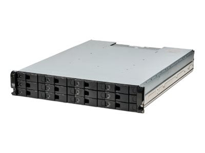 Vorderansicht des SEAGATE SYSTEMS 2U12 12G SAS EBOD JBOD Rackmount Enclosure Storage System