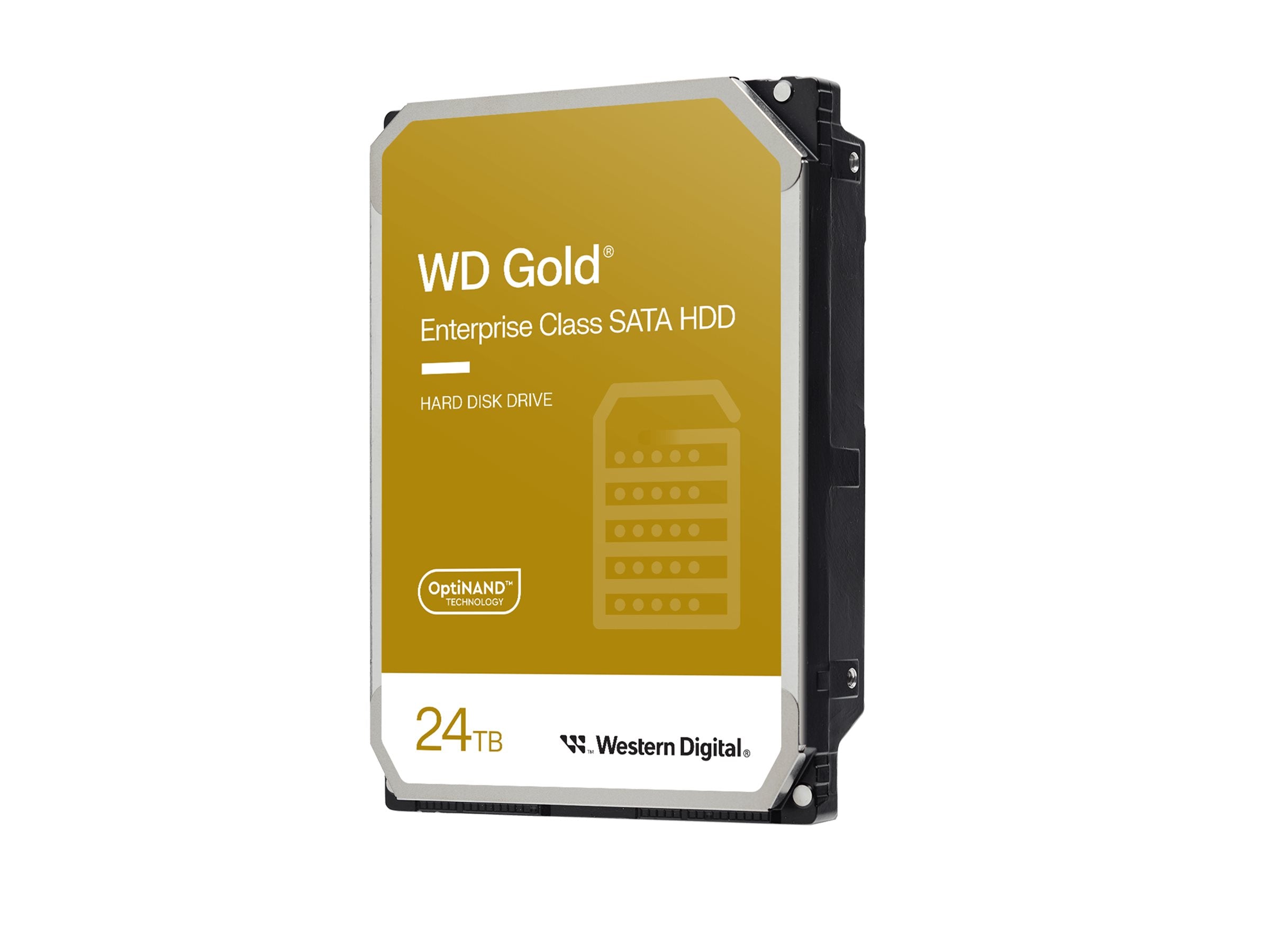 WD Gold 24TB SATA 6Gb/s 3,5 Zoll - Vorderansicht