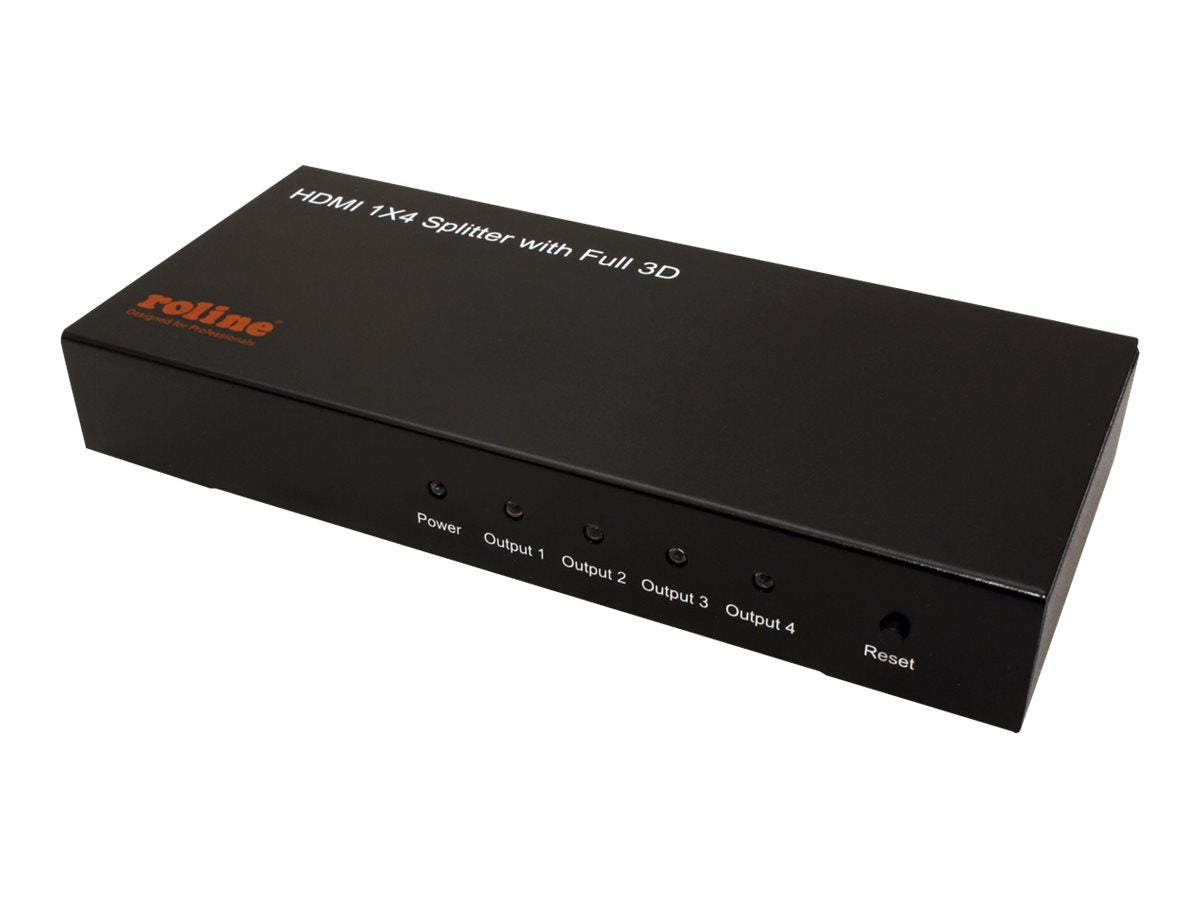 ROLING HDMI Video-Splitter 4fach Vorderansicht