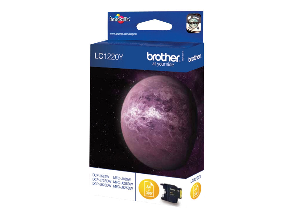 BROTHER LC-1220 Tinte gelb Vorderansicht