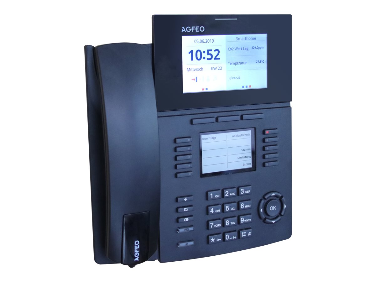 AGFEO ST 56 IP SENSORfon VoIP-Telefon Vorderansicht