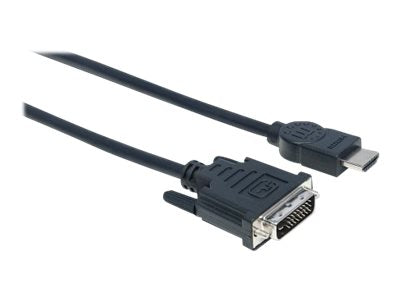MANHATTAN HDMI auf DVI-D 24+1 Kabel 3m Detailansicht