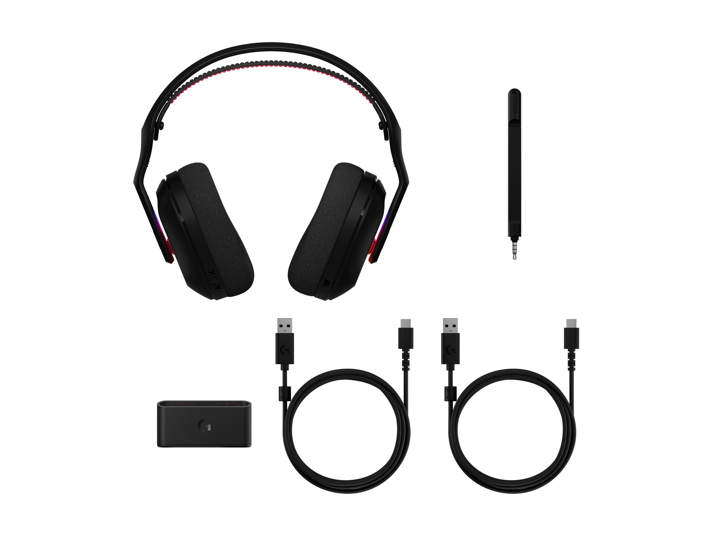 LOGITECH A20 X Headset Black - Vorderansicht