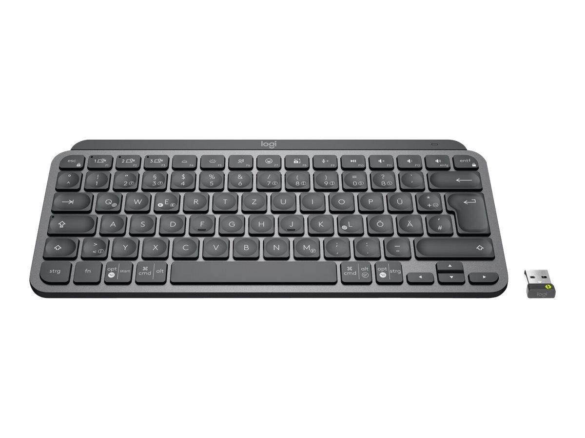 LOGITECH MX Keys Mini for Business Tastatur Seitenansicht