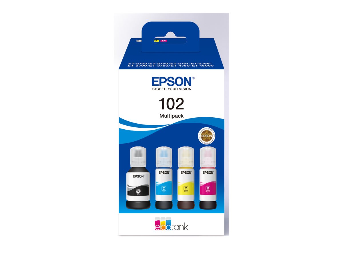 EPSON 1LB 102 EcoTank 4-colour Multipack Detailansicht