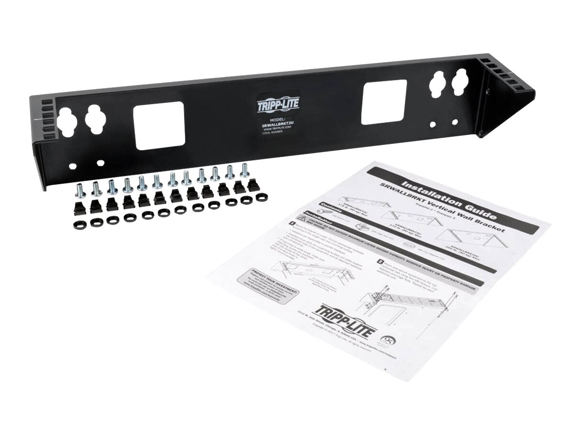 EATON TRIPPLITE Wallmount Rack 2U Vertical Rack Bracket montiert