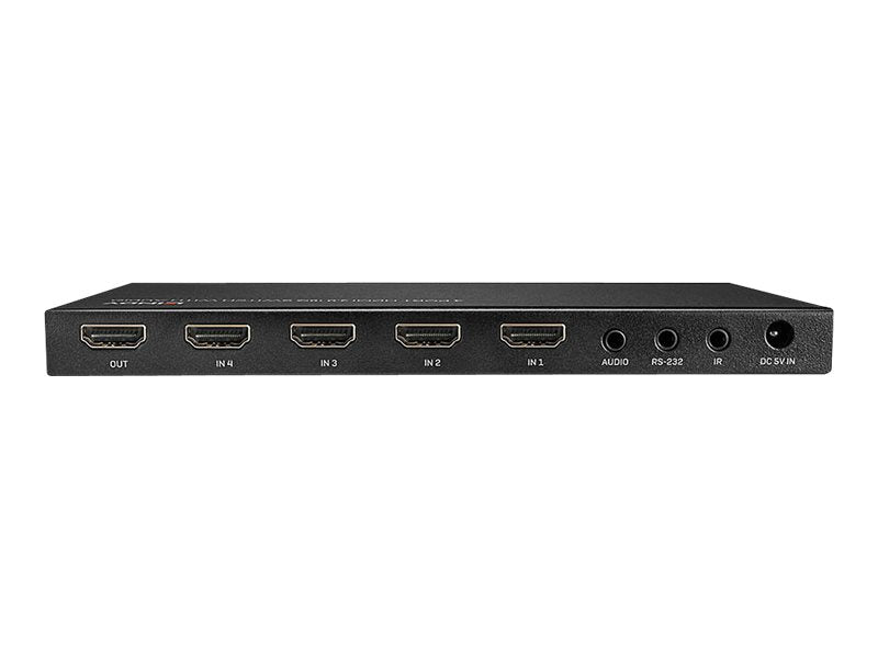 LINDY 4 Port HDMI 2.0 18G Switch mit Audio - Verpackung