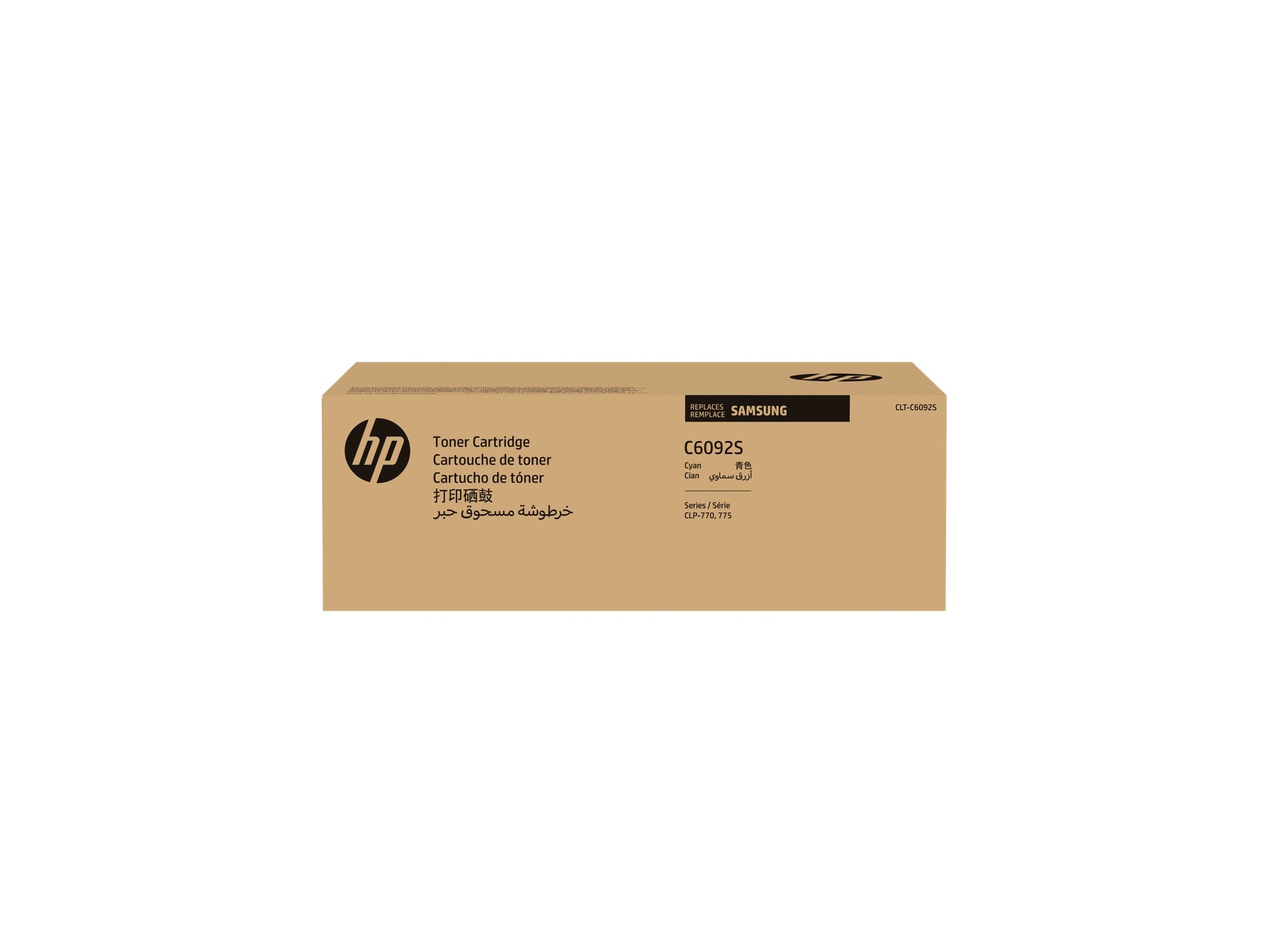 SAMSUNG original Toner cartridge LT-Cartridge6092S/ELS Cyan Toner cartridge SU082A Vorderansicht