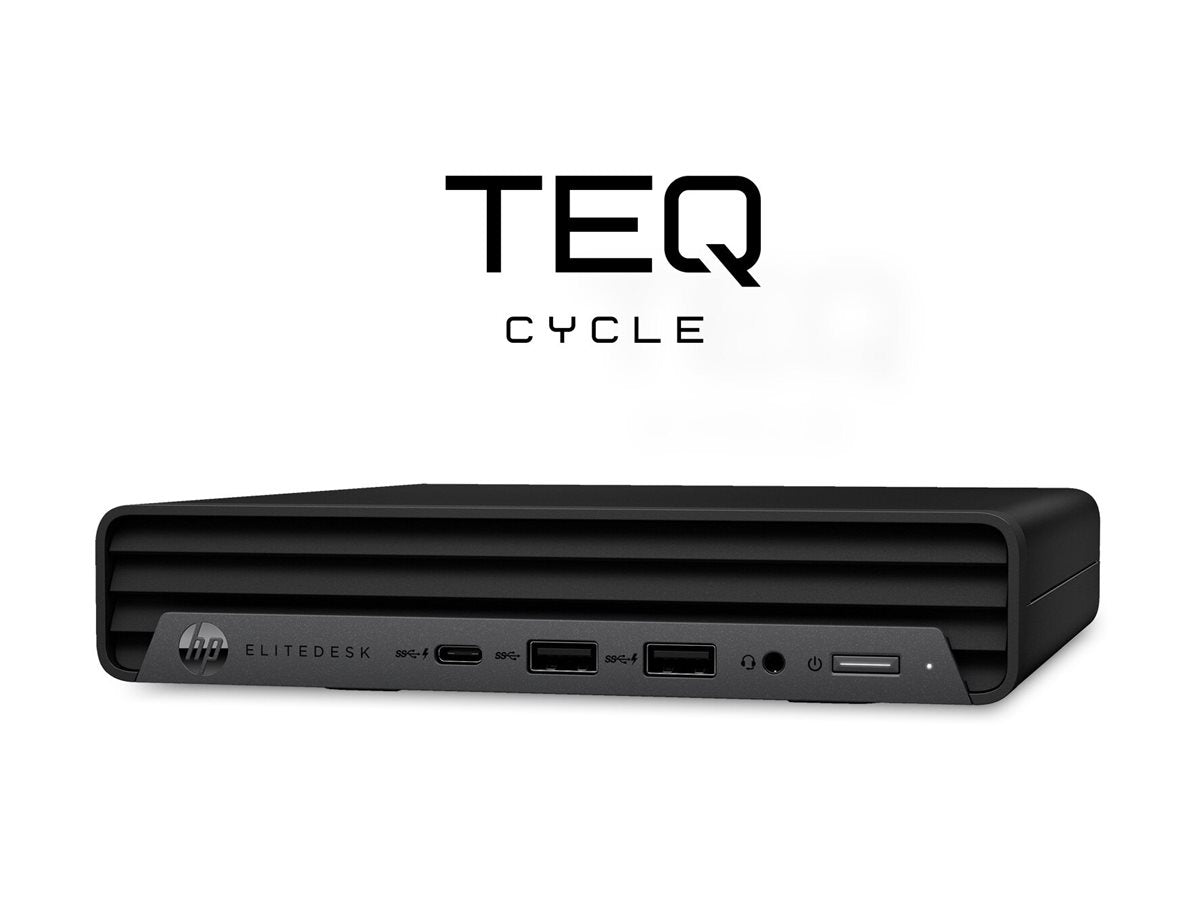 TEQCYCLE HP EliteDesk 800 G4 Intel Core i5-8400T 16GB 512 M.2 BL W11P USFF Premium